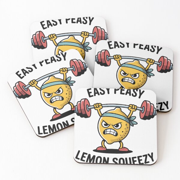 Item preview, Easy Peasy Lemon Squeezy Funny Lemon Lifting designed and sold by waazwee6.