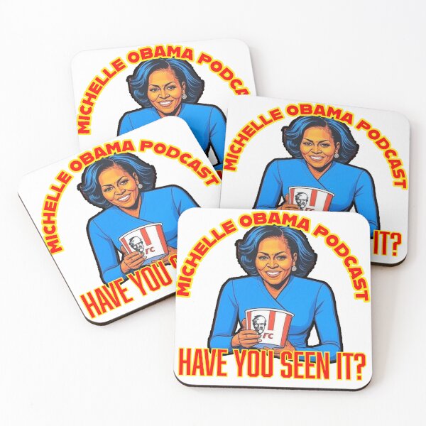 Item preview, Michelle Obama Podcast designed and sold by Average Dude Riding Hard Trails.