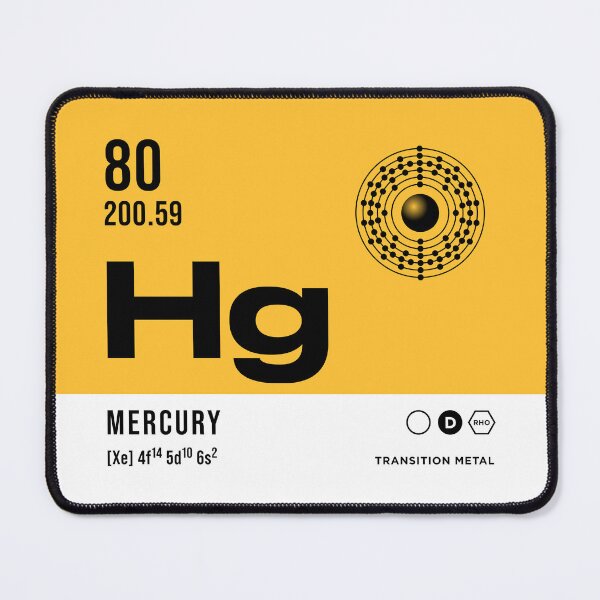 Item preview, 80 Mercury Periodic Table Element Light designed and sold by VoodooCircus.