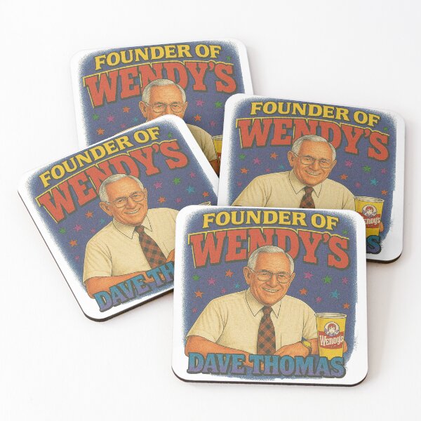 Item preview, Dave Thomas Wendy’s Founder – 90s Bootleg Style Retro Art designed and sold by Thogan0416.