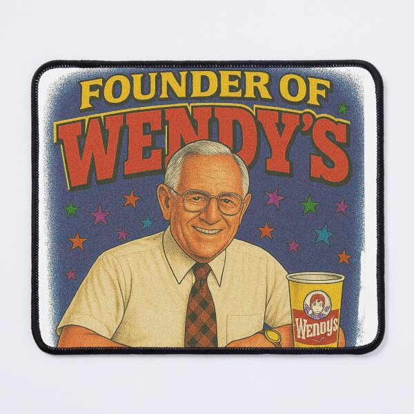 Item preview, Dave Thomas Wendy’s Founder – 90s Bootleg Style Retro Art designed and sold by Thogan0416.