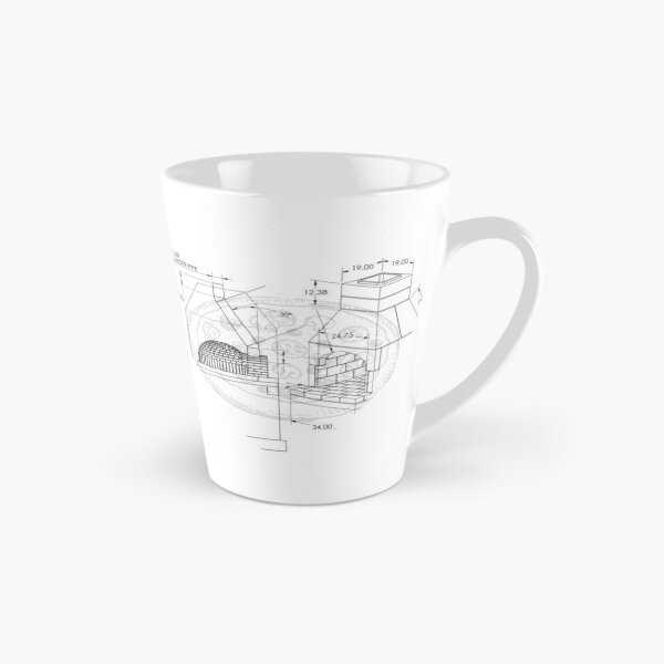 Item preview, Plano de planta de un horno de pizza designed and sold by nejee-squared.