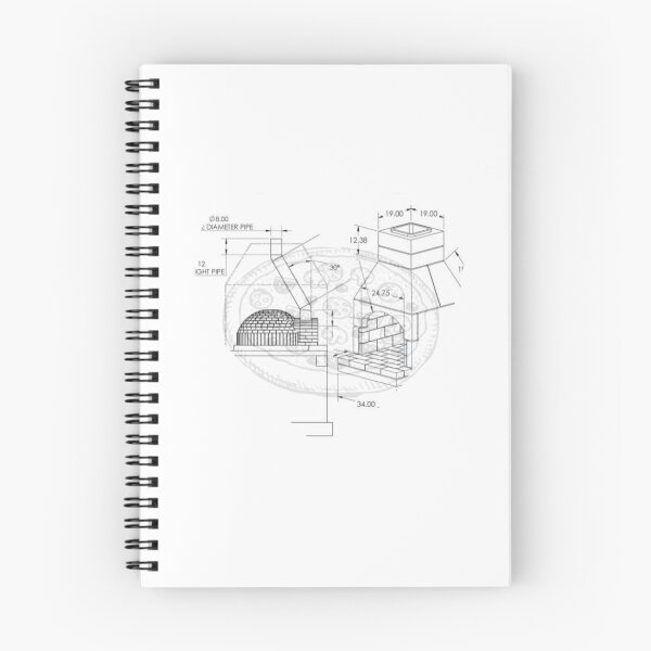 Item preview, Pizza oven floor plan designed and sold by nejee-squared.