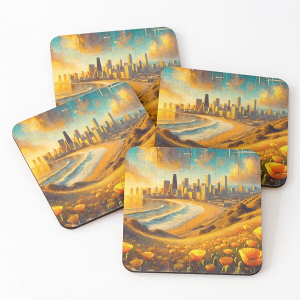 Item preview, Deserted California Beach designed and sold by M-Y-A-R-T-.