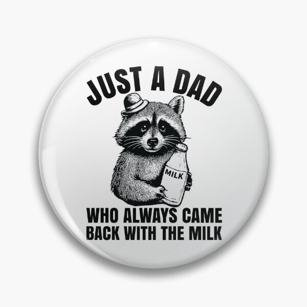 Item preview, Just a Dad Who Always Came Back With The Milk Funny Dad Joke Funny Fathers Day designed and sold by LounisArt.