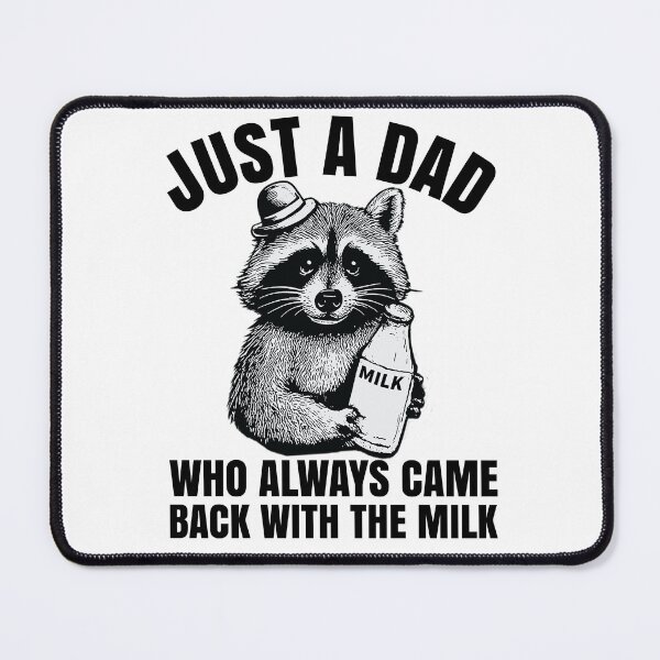 Item preview, Just a Dad Who Always Came Back With The Milk Funny Dad Joke Funny Fathers Day designed and sold by LounisArt.