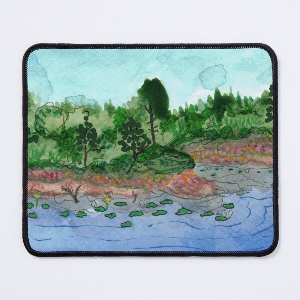 Item preview, Skunk Lake designed and sold by KKatFineArt.