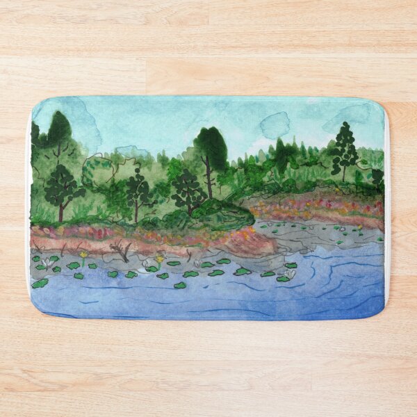 Item preview, Skunk Lake designed and sold by KKatFineArt.