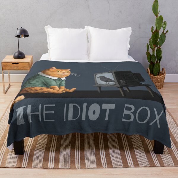 Item preview, TV: The idiot Box  designed and sold by KiwiRider.