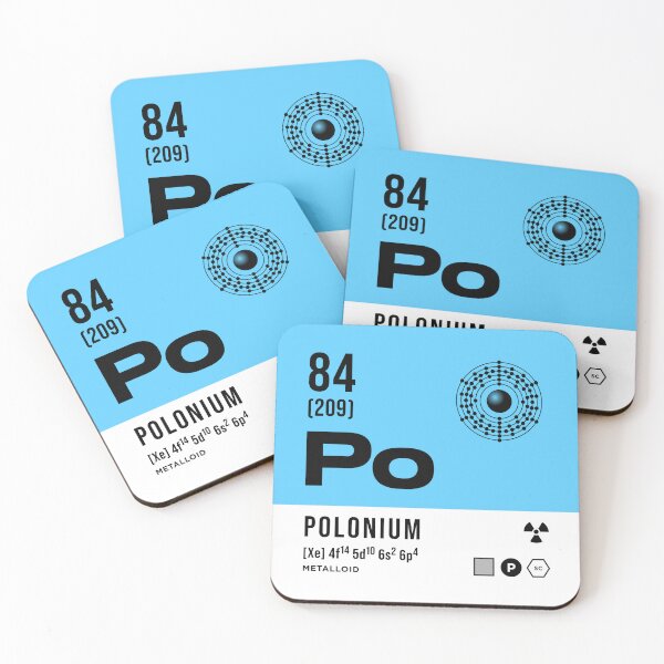 Item preview, 84 Polonium Periodic Table Element Light designed and sold by VoodooCircus.