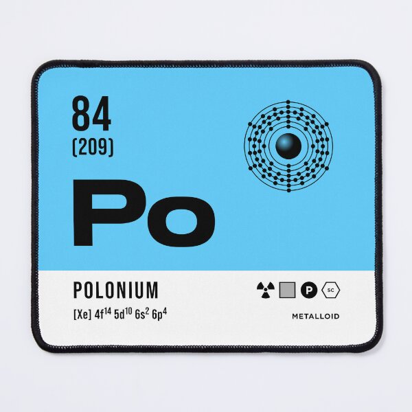 Item preview, 84 Polonium Periodic Table Element Light designed and sold by VoodooCircus.