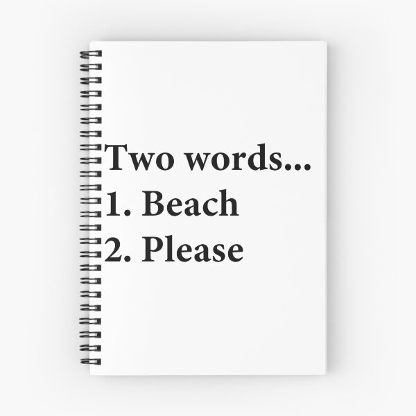 Item preview, Beach Please Sticker designed and sold by Carly's Creations.