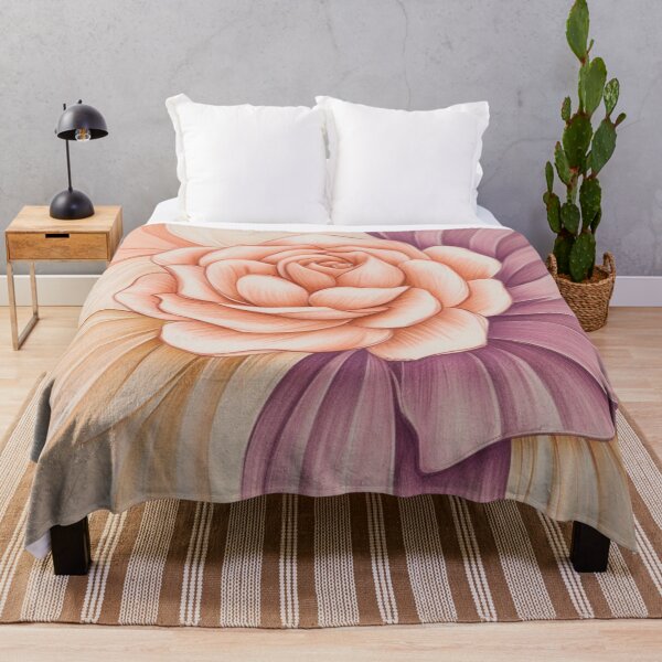 Item preview, Peach and Lavender Rose designed and sold by Uniquely Yours.