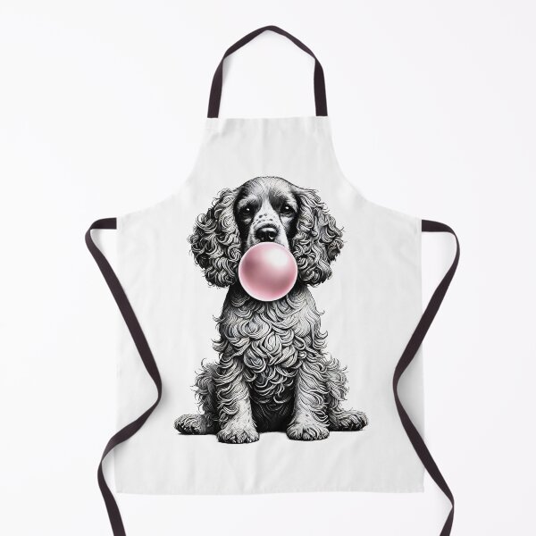 Item preview, Funny Cocker Spaniel Bubble Gum Vintage Dog Mom Dad designed and sold by Kimberley King Art King Art.