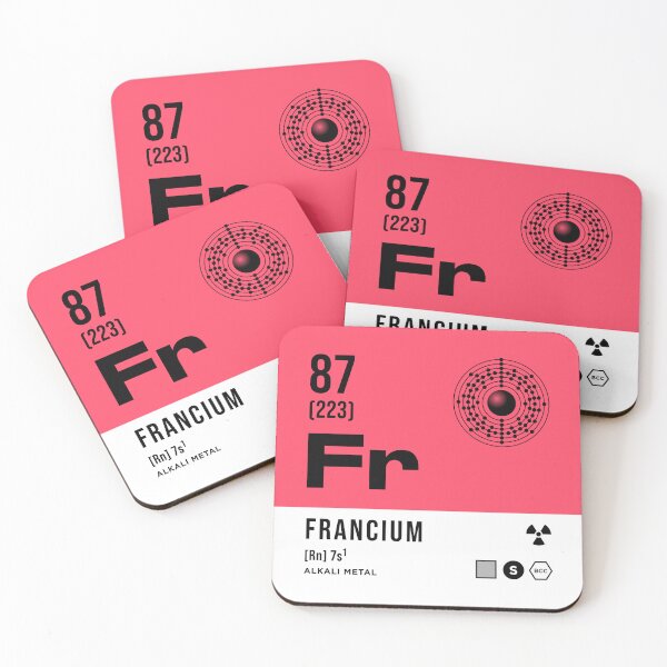 Item preview, 87 Francium Periodic Table Element Light designed and sold by VoodooCircus.