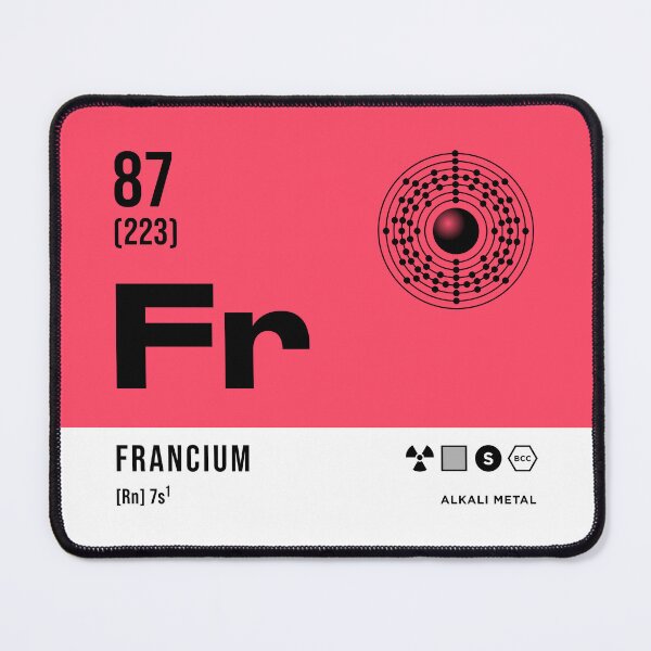 Item preview, 87 Francium Periodic Table Element Light designed and sold by VoodooCircus.