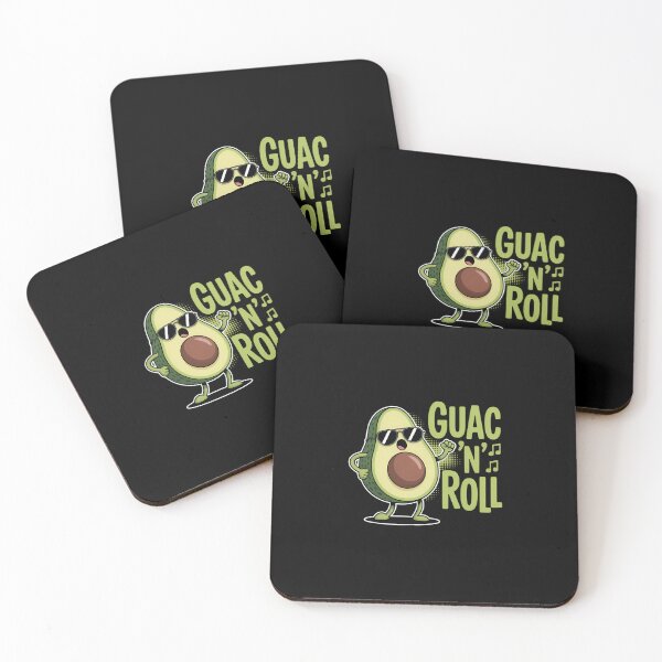 Item preview, Funny Avocado Guac n Roll Guacamole Mexican Rocker designed and sold by KarstenNoanra.
