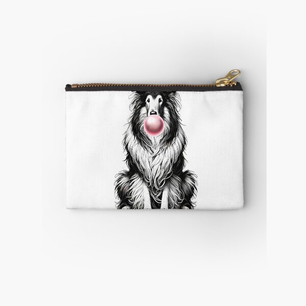 Item preview, Funny Collie Bubble Gum Vintage Dog Mom Dad designed and sold by Kimberley King Art  King Art.