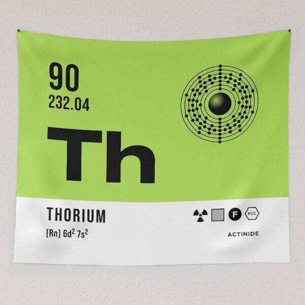 Item preview, 90 Thorium Periodic Table Element Light designed and sold by VoodooCircus.