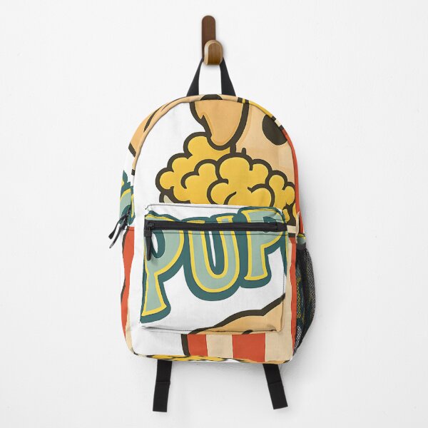 Item preview, Pupcorn – Cute Dog in Popcorn Bucket Pet Typography Design designed and sold by PetSoulPrints.