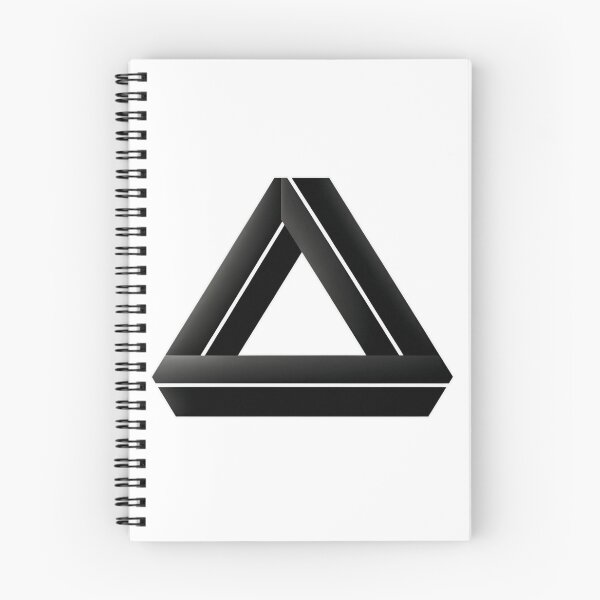 Item preview, Minimalist Penrose Triangle Optical Illusion designed and sold by anas006.