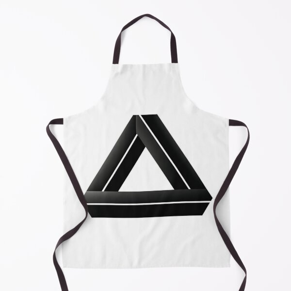Item preview, Minimalist Penrose Triangle Optical Illusion designed and sold by anas006.