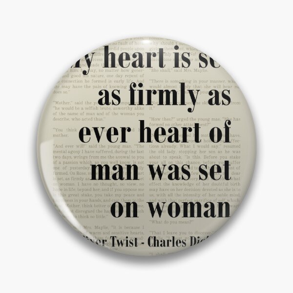 Item preview, Oliver Twist Charles Dickens Quote Heart is Set designed and sold by kakarikihill.