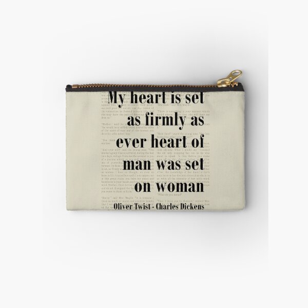 Item preview, Oliver Twist Charles Dickens Quote Heart is Set designed and sold by kakarikihill.