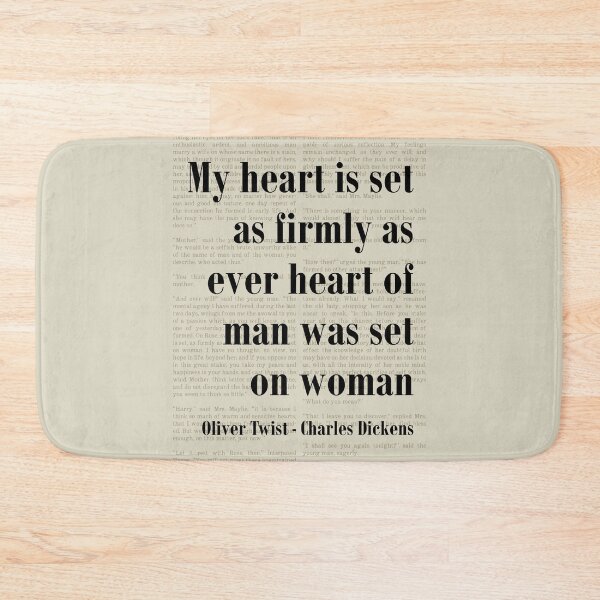 Item preview, Oliver Twist Charles Dickens Quote Heart is Set designed and sold by kakarikihill.