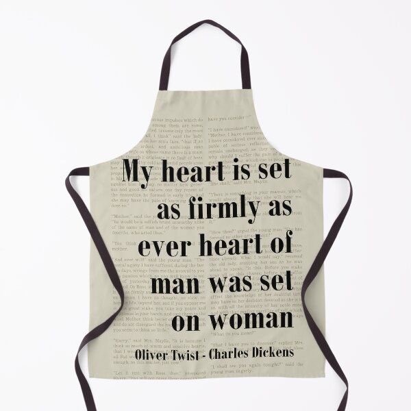Item preview, Oliver Twist Charles Dickens Quote Heart is Set designed and sold by kakarikihill.