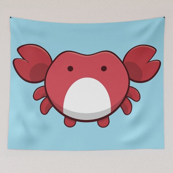 Item preview, Samekosaba Cute Crab, Vtuber Saba designed and sold by Pong Lizardo.