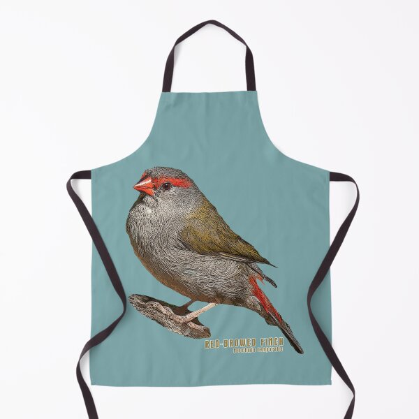 Item preview, Red Browed Finch designed and sold by SEADOGPRINTS.