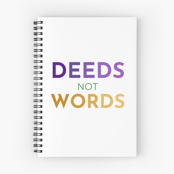 Item preview, Deeds Not Words designed and sold by revwog1974.