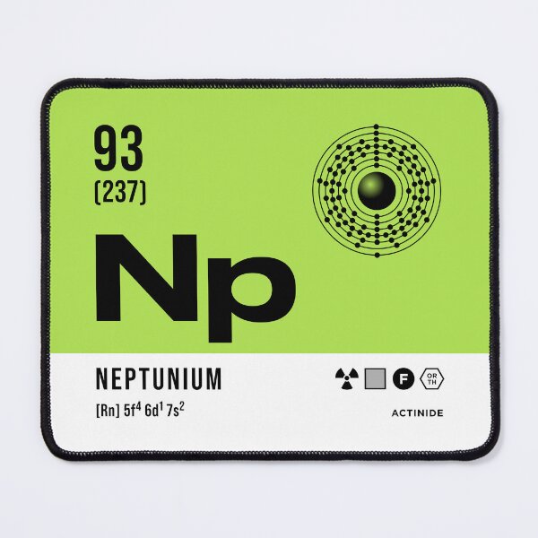 Item preview, 93 Neptunium Periodic Table Element Light designed and sold by VoodooCircus.