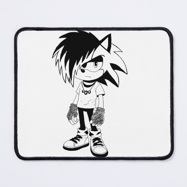 Item preview, Emo Sonic designed and sold by Purrgatory Pop.