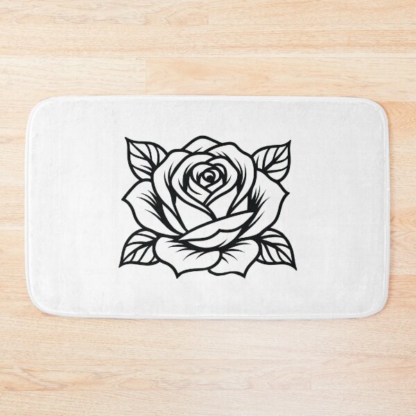 Item preview,  Black Ink Rose – Classic Traditional Style designed and sold by Hadrion.
