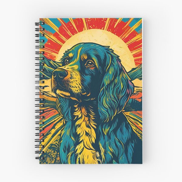 Item preview, Cavapoo Retro Mountain Sunset: Estética vintage para amantes de los perros designed and sold by Fredster1966.