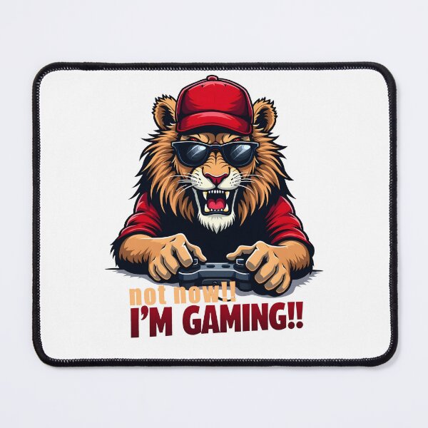 Item preview, Lion Says Not Now! I'm Busy designed and sold by Museum Of Non-Existing Art.