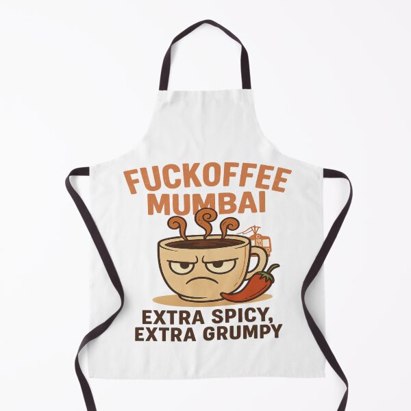 Item preview, Fuckoffee Mumbai – I Love Coffee, Extra Spicy for Every Caffeine Addict! designed and sold by Globalcitytees.