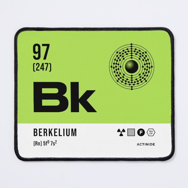 Item preview, 97 Berkelium Periodic Table Element Light designed and sold by VoodooCircus.