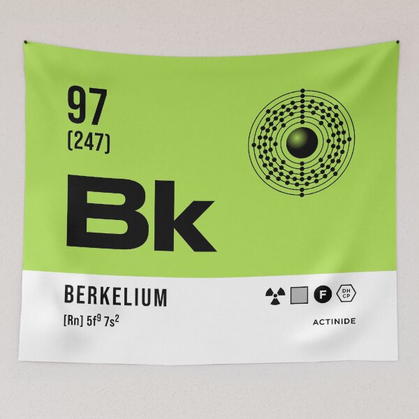 Item preview, 97 Berkelium Periodic Table Element Light designed and sold by VoodooCircus.