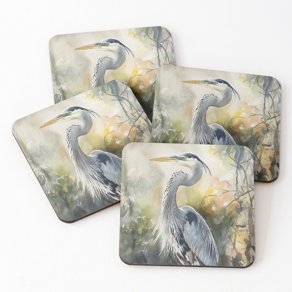 Item preview, Heron by the Lake designed and sold by laurashawart.