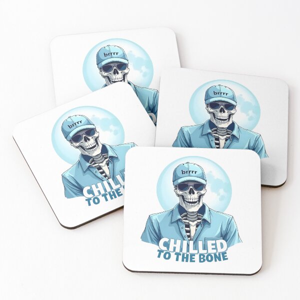 Item preview, Skeleton Says Bruh I'm Chilled To The Bone designed and sold by Museum Of Non-Existing Art.