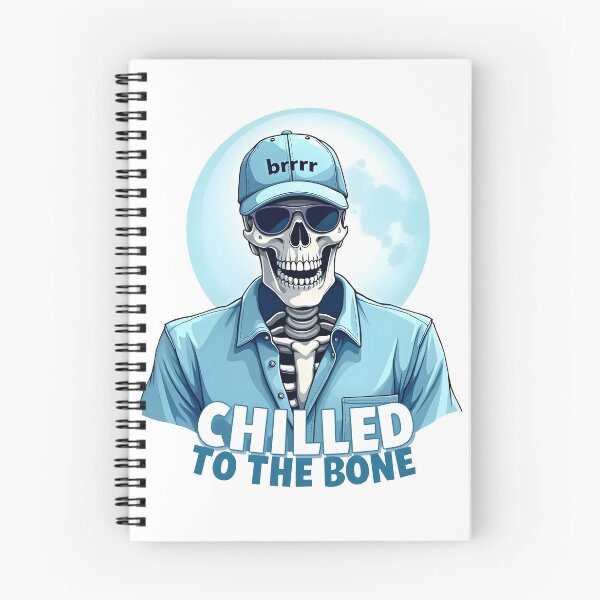Item preview, Skeleton Says Bruh I'm Chilled To The Bone designed and sold by Museum Of Non-Existing Art.