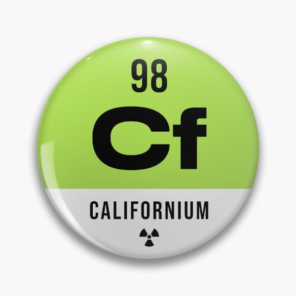 Item preview, 98 Californium Periodic Table Element Light designed and sold by VoodooCircus.