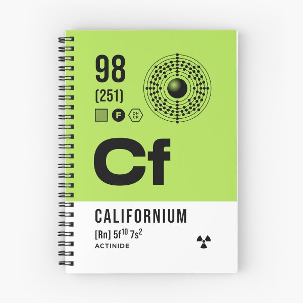 Item preview, 98 Californium Periodic Table Element Light designed and sold by VoodooCircus.