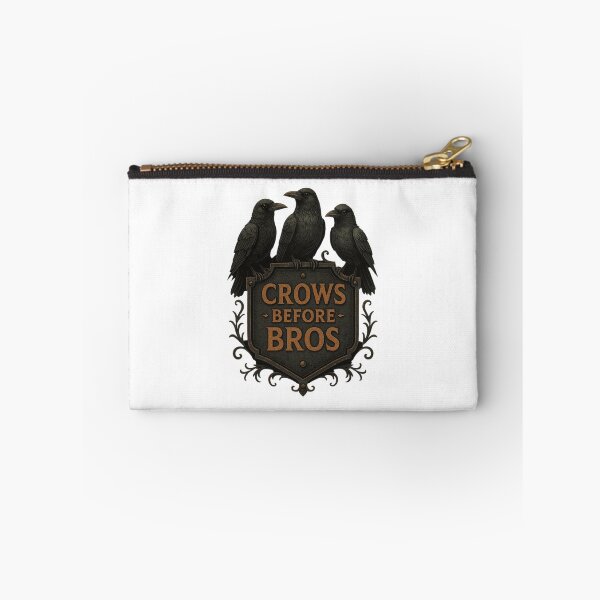 Item preview, Crows Before Bros – Gothic Raven Humor Design designed and sold by Lacritsa .