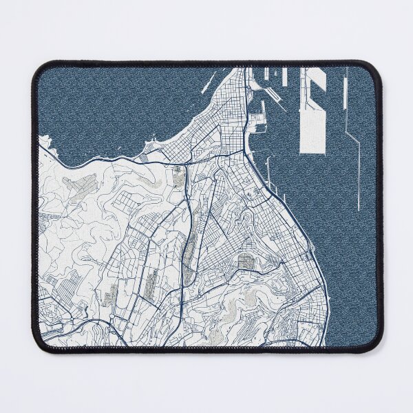 Item preview, Las Palmas City Map of Gran Canaria, Spain - Coastal designed and sold by deMAP.