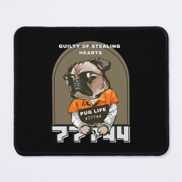 Item preview, Guilty of Stealing Hearts | Pug Life  designed and sold by Wild Sacred Soul.