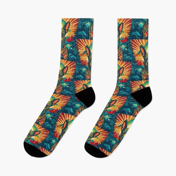 Item preview, Chihuahua Retro Mountain Sunset – Bold & Stylish Dog Lover Art designed and sold by Fredster1966.